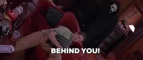 Behind You GIFs - Get the best GIF on GIPHY