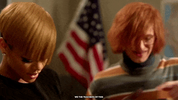 shy ronnie we the teachers of this GIF by Rihanna