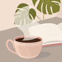 cup of tea illustration GIF by Nazaret Escobedo