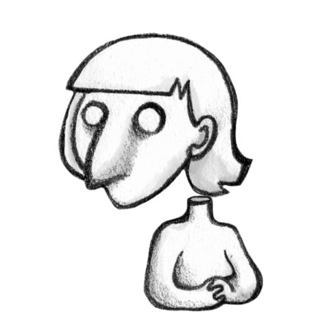 Tired Eyes Sticker