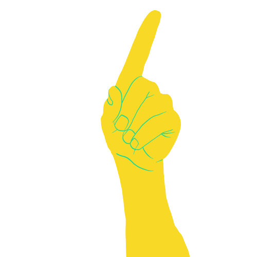 Finger Wag No Sticker by lilianstolk for iOS & Android | GIPHY