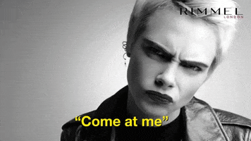come at me cara delevingne GIF by Rimmel London
