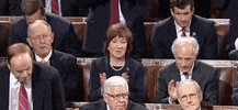 susan collins trump GIF by State of the Union address 2018