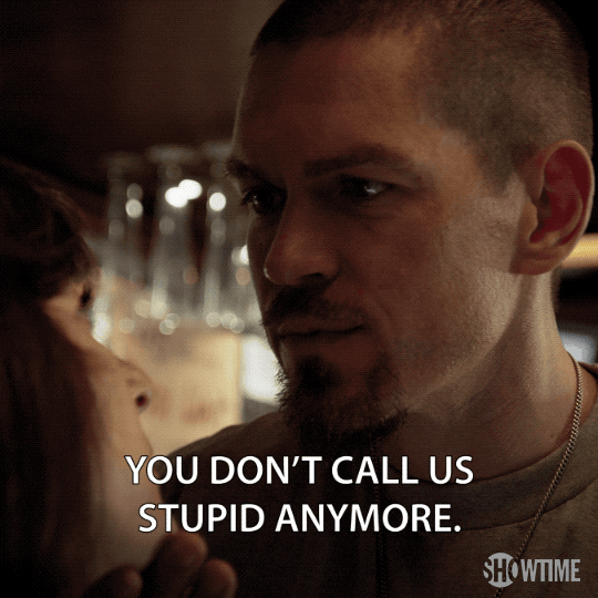 season 8 you dont call us stupid anymore GIF by Shameless