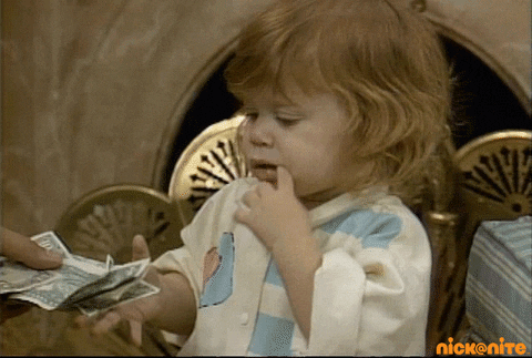 full house friday baby accepts money