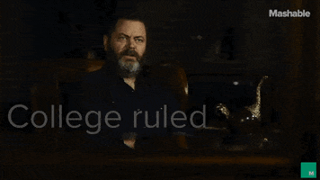 nick offerman shower thoughts GIF by Mashable