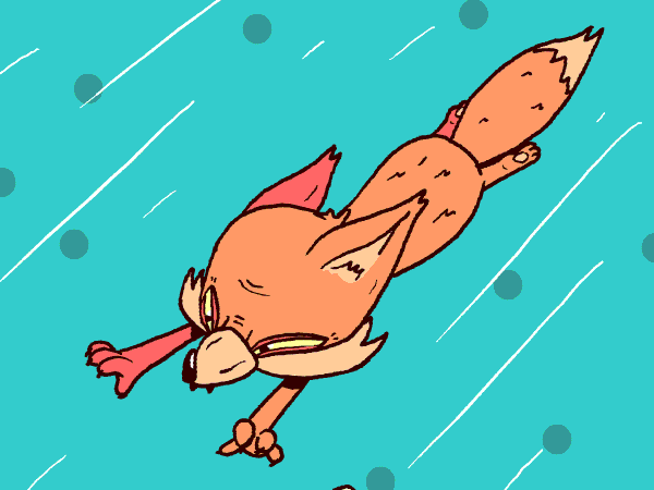 fox animation gif