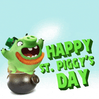 st patricks day GIF by Angry Birds