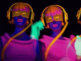 girl neon GIF by Movistar Ecuador
