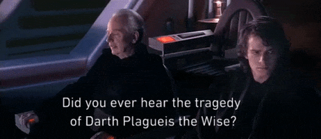 revenge of the sith tragedy GIF by Star Wars