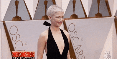 Michelle Williams Oscars GIF by The Academy Awards