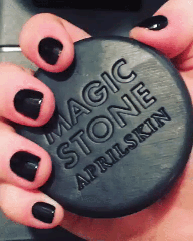 christinesaldana aprilskin magic stone GIF