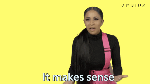 Cardi B It Makes Sense GIF by Genius - Find & Share on GIPHY