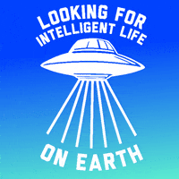 I Want To Believe Aliens GIF by LookHUMAN