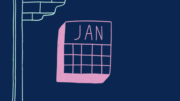 Time Calendar GIF by Daniela Sherer - Find & Share on GIPHY