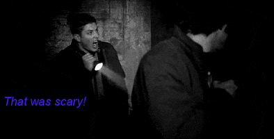 tika that was scary GIF