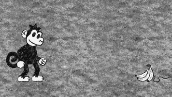 black and white animation GIF by aap