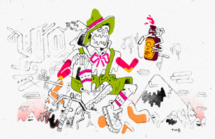 Skull GIF by Tim Beckhardt