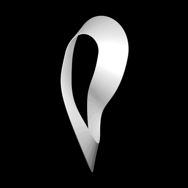 riddle art loop black and white abstract GIF