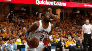 cleveland cavaliers circus shot GIF by NBA