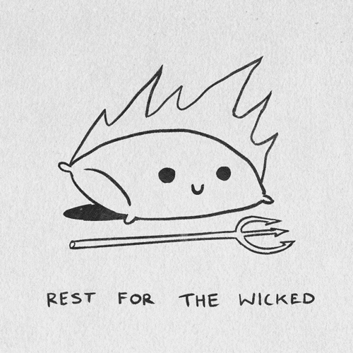 No Rest For The Wicked Fire GIF by Ben Marriott