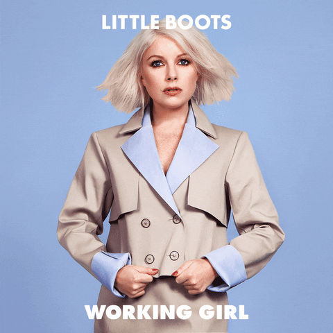 album cover GIF by LITTLE BOOTS WORKING GIRL