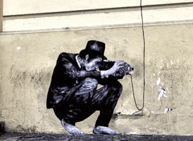 Recording Street Art GIF by A. L. Crego
