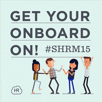 get your onboard on human resources GIF by HR Cloud