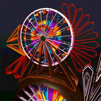 Ferris Wheel Thanksgiving GIF by Dax Norman