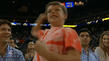 happy pumped up GIF by NBA
