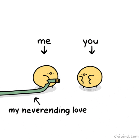 Hose Love GIF by Chibird