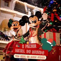 mickey mouse christmas GIF by Disney Parks