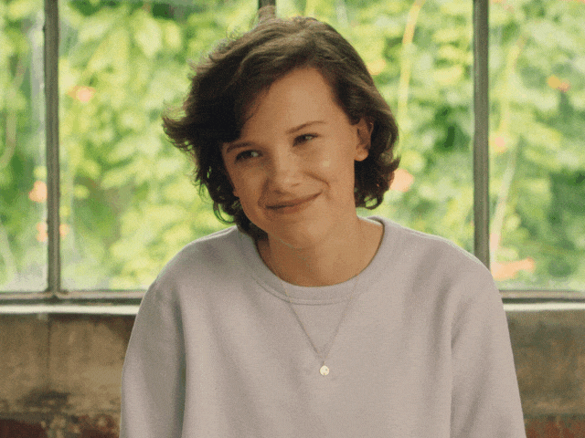 Millie Bobby Brown Reaction GIF by Converse - Find & Share on GIPHY