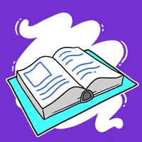 Book Eating GIF by Sebas & Clim - Find & Share on GIPHY