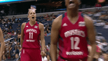 Excited Lets Go GIF by WNBA