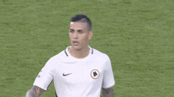 eyes wide wtf GIF by AS Roma