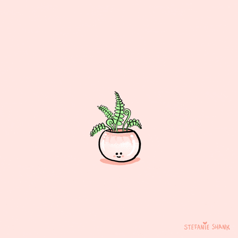pastel plants GIF by Stefanie Shank