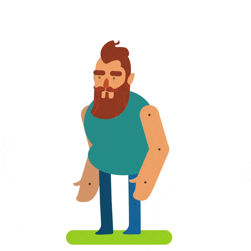 soyvanden animation hello hi brand GIF