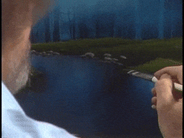 homeschool bob ross GIF