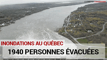 lapc quÃ©bec inondations la presse canadienne GIF