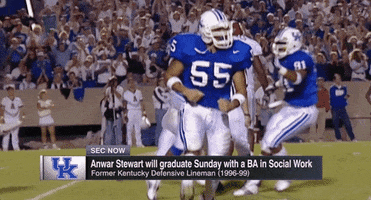 Kentucky Wildcats Football GIF by Southeastern Conference
