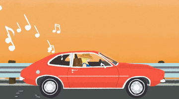 Driving Run Run GIF by Young Wolf Hatchlings