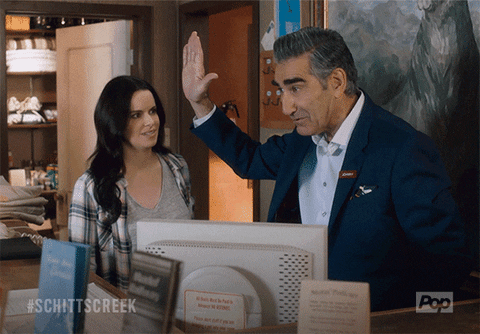 Eugene Levy Comedy GIF by Schitt's Creek - Find & Share on GIPHY