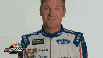 clint bowyer whatever GIF by NASCAR on NBC