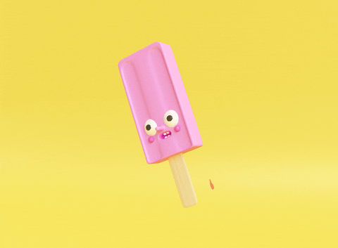 melting ice pop GIF by Alexis Tapia