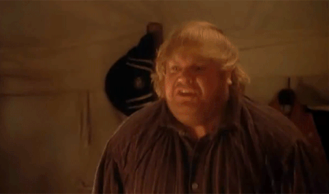 chris farley no more for today GIF