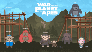 apes movie #warfortheplanet GIF by War for the Planet of the Apes