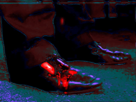 shoes bleeding GIF by MFD