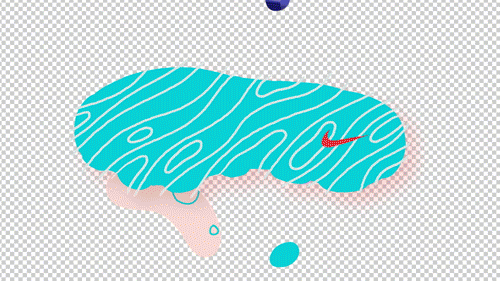 Golden Wolf animation nike sneakers shoe GIF