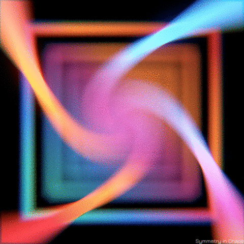 symmetryinchaos gradient #dof #op #blender3d #abstract #depthoffield GIF